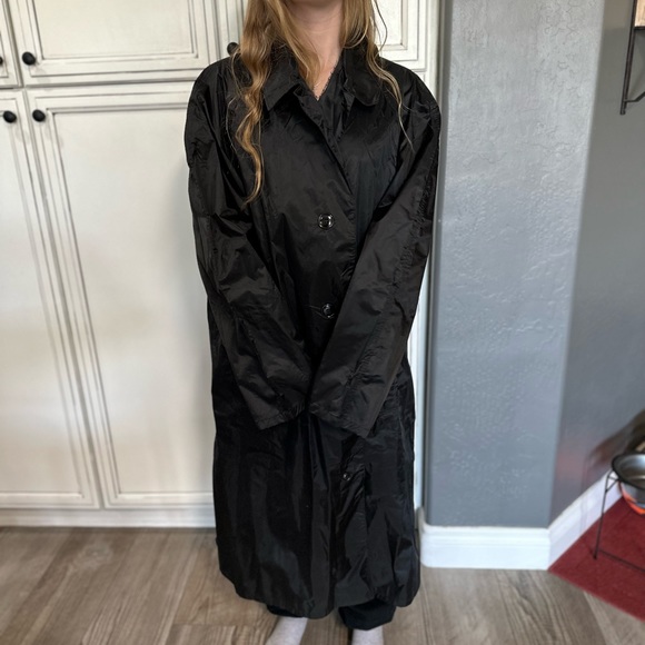 Vintage USA made Blauer Nylolite rain jacket trench coat - Picture 8 of 11